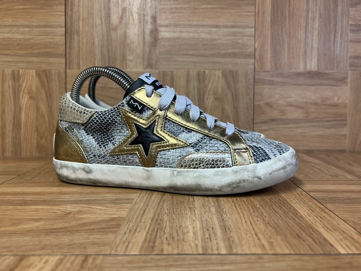 【関税送料込】Golden  UPER STAR PYTHON PRINTED SNEAKERS Golden Goose Superstar Multicolor Python-Print Sneakers
