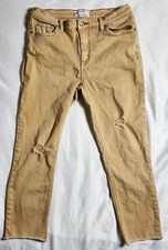 Free People Brown Women's Jeans Denim Size 27 Distressed