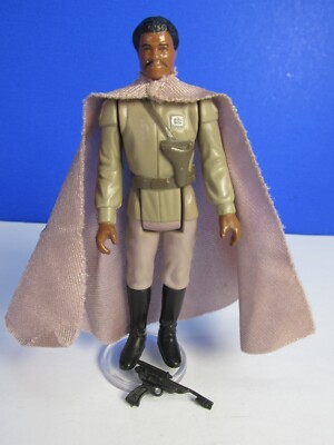 GENUINE vintage star wars LANDO GENERAL PILOT ACTION