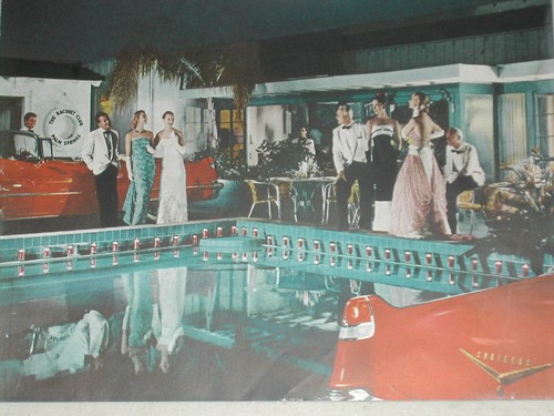 1956 Cadillac ad, Cadillac 62 convertible, color photo - Picture 3 of 3