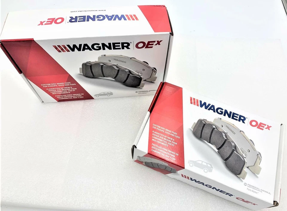 Juego de pastillas de freno de disco traseras Wagner OEX1018 nuevas para Audi Quattro A6 A8 2004-2011 Foto 2 de 2