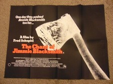 CHANT OF JIMMIE BLACKSMITH 1980 TOMMY LEWIS BRITISH QUAD 30X40