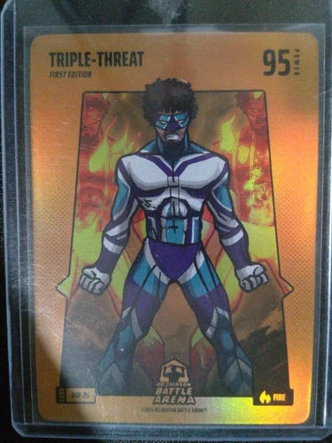 Bo Jackson Battle Arena Alpha #OBF-75 Triple Threat LaMelo Ball Orange Fire