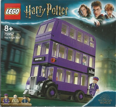 LEGO HARRY POTTER 75957 THE KNIGHT BUS Neu Feder versiegelt Stan Shunpike Ernie Prang
