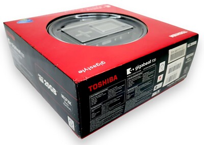 ポータブルプレーヤー TOSHIBA MEG200J gigabeat G20 20GB 東芝、20GB HDD内蔵オーディオプレーヤー「gigabeat G20」