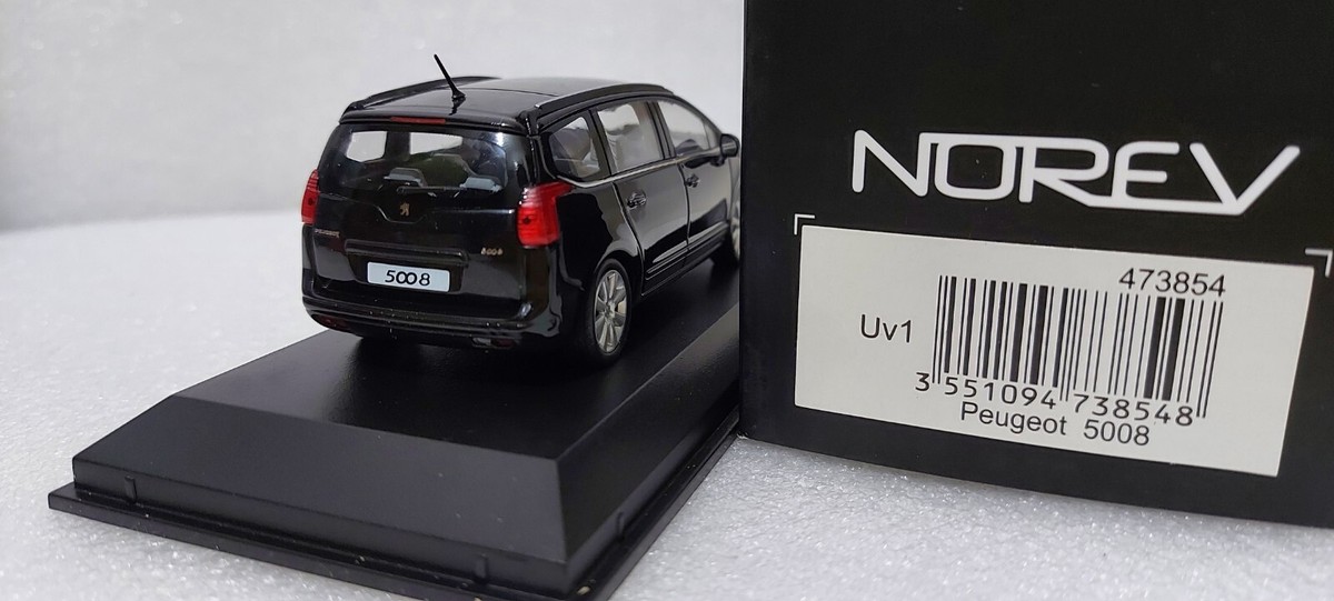 Peugeot 5008 2009 Black Met. 1:43 Norev 473854 EXTREMELY RARE!! | eBay