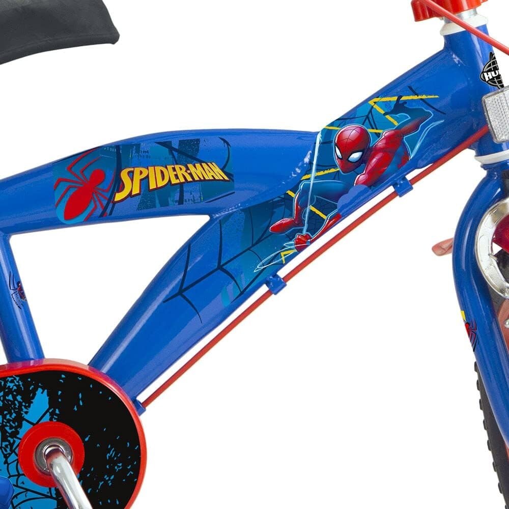 Bicicletta 14 Pollici Bici Spiderman Bambino Uomo Ragno Rotelle