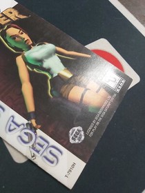 Sega Saturn Tomb Raider Booklet Only