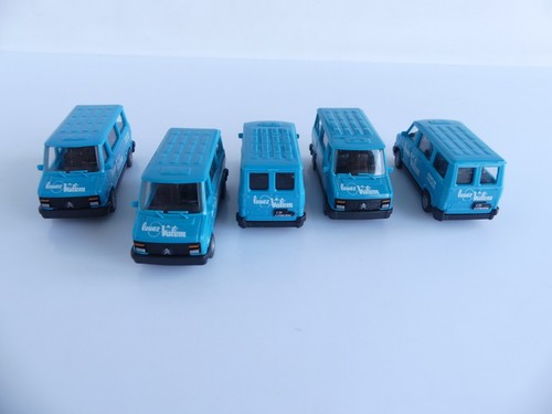 PRALINE 1:87 / 5 VOITURES CITROËN C25 PUBLICITAIRE LOUEZ VALEM - Imagen 2 de 3