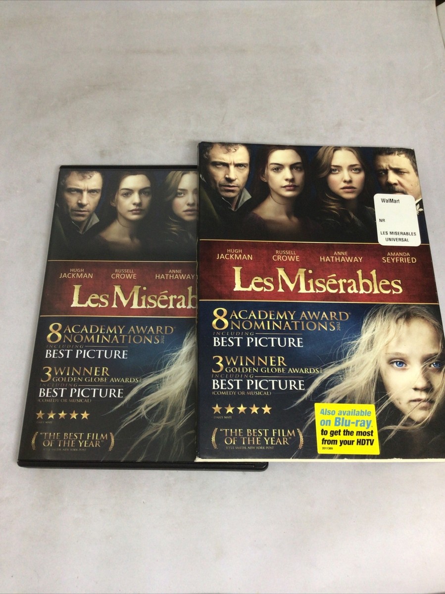 Les Misérables (DVD, 2012) 25192150548| eBay