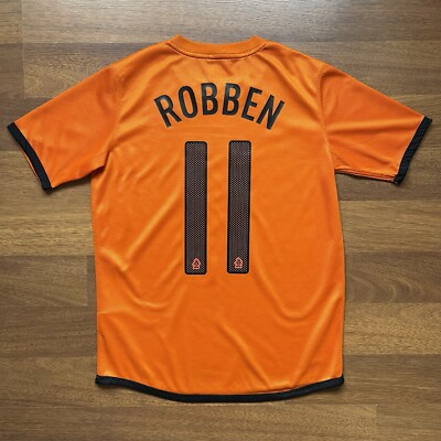 【正規品／激レア】オランダ代表　ロッベン11 2012ユーロナイキジャパン XL SIZE “Y XL” NETHERLANDS NIKE 2012 EURO SOCCER HOME JERSEY #11