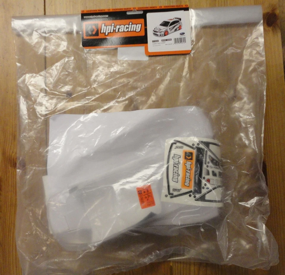 HPI Racing Micro RS4 UNPAINTED Subaru WRX STI Body (150mm WB) HPI113236 - Image 2 of 2