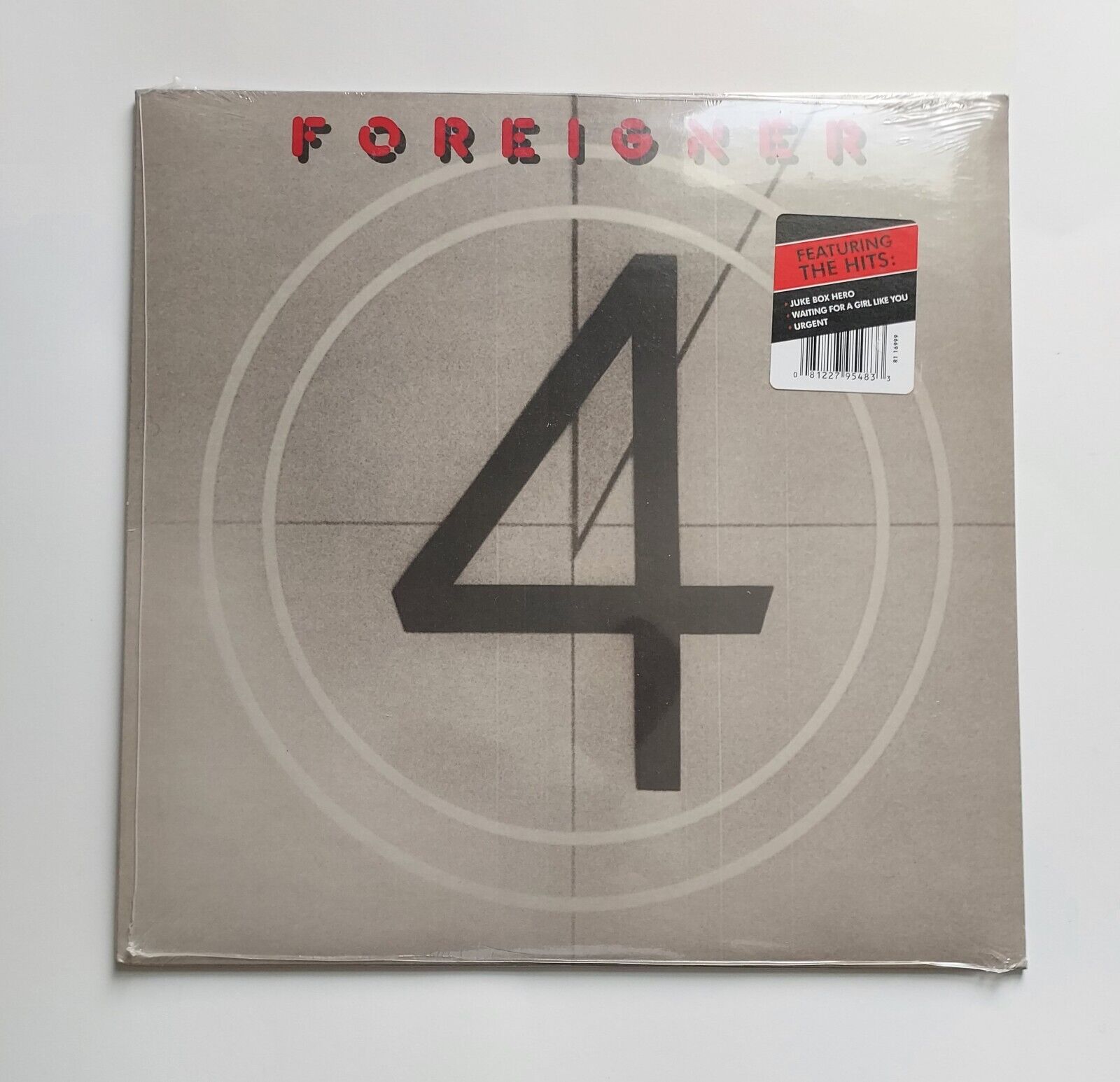 4 by Foreigner (Vinyl Record, 2015, Atlantic) Free Shipping!
