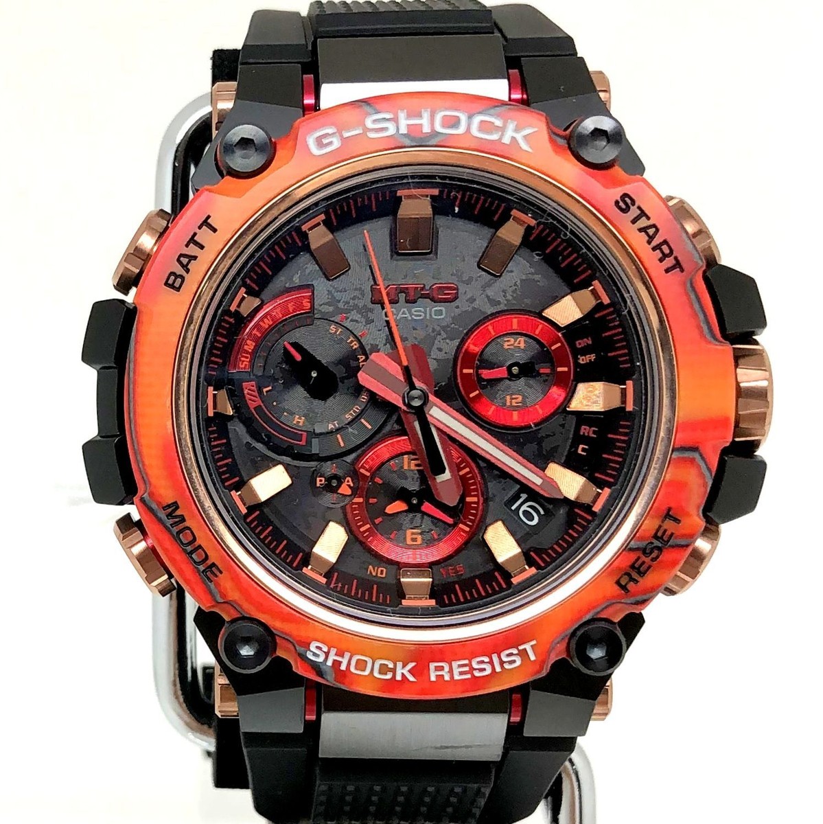 G-SHOCK Gショック 5672 MTG-B3000FR-1AJR 356 Casio g-shock mtg-b3000fr-1ajr 40th anniv. Men's watch black