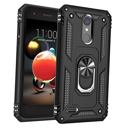 Military Grade Drop Impact for LG Aristo 3 Case,Aristo 2 Case Aristo 2 Black