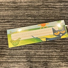 Pete the Cat Nameplates 36 Count School Classroom 11.5 inch Name Tags New