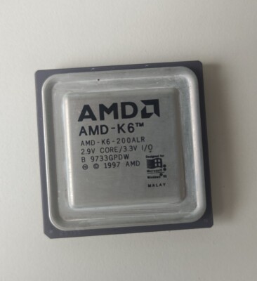 AMD-K6-200ALR 200 MHz LGA7 Prozessor