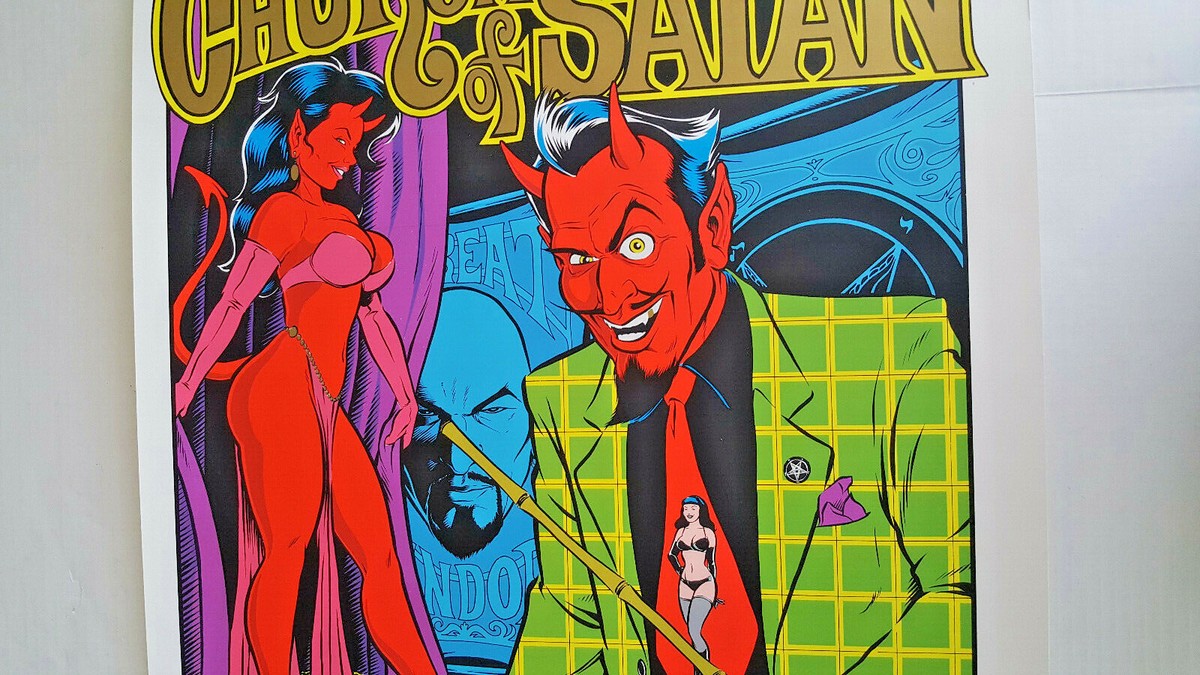 CHURCH OF SATAN POSTER 35