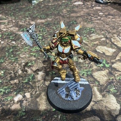 Warhammer 40K Blood Angels Commander Dante - sehr gut bemalt