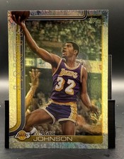 2025-26 Topps Basketball Magic Johnson #255 Holo Foil Refractor