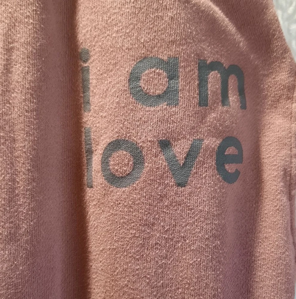 Pantalones deportivos Peace Love World para mujer LP rosa jogger ropa de estar cómoda elásticos Foto 4 de 4