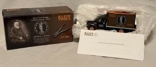 Rare Vintage Klein Tools Die Cast 1951 Ford Delivery Van Collector Truck 2011
