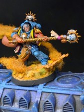 Warhammer 40k Armageddon Space Marines Blood Ravens Librarian.