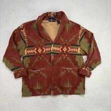 Rift Valley Adventurer Knitwear XS Southwestern Native Button Up Jacket Shacket