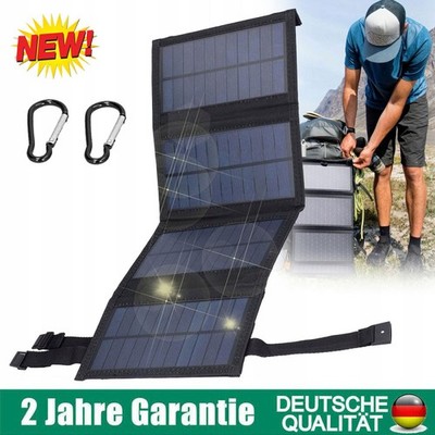 20W Faltbares USB-Solarpanel Tragbares Polykristallines Ladegerät wasserdicht