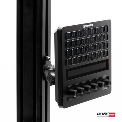 Stream Deck + XL Premium Swivel Mount for Sim Rigs | Flight Rigs