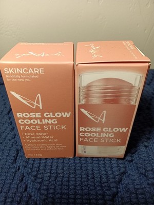 Splash Rose Glow Cooling Face Stick Moisturizer HA Vegan 1 oz/30g