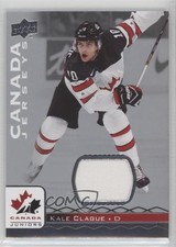 2017 Upper Deck Team Canada Juniors Canada Jerseys Kale Clague #10 0a1