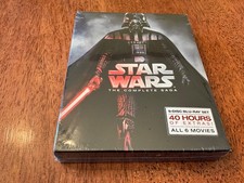 Star Wars: The Complete Saga Episodes I-VI  9 disc Blu-ray - New, Sealed