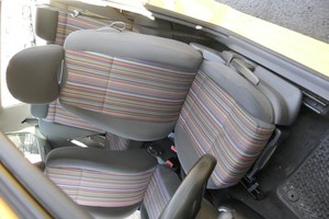 VW Fox Sitz Fahrersitz vorne links OHNEAirbag höhenverstellbar