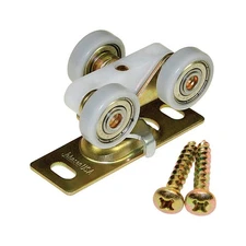 Johnson Hardware 1125PPK1 Steel US15 Satin Nickel Finish Door Hanger