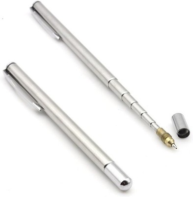 2PCS Stainless Steel Pen with Clip - Hand Pointer Extendable 2-PACK 
