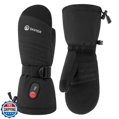 SAVIOR HEAT Heated Gloves, 3 Heat Levels 7.4V Battery Powered Rec