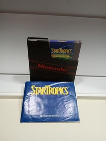 Nintendo NES Game Cartridge StarTropics 1985 Not Recently Tested 