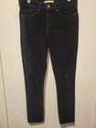 Levi Strauss Women's 311 Shaping Skinny Black Corduroy Pants Size 30×28 — photo 1