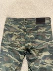 True Religion Casey Women's Skinny Jeans Size 25 (XS) Camo Green 5-pocket Design — photo 9