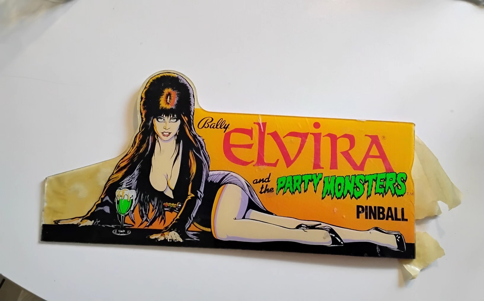 Elvira (Party Monsters) Pinball Topper, 1989