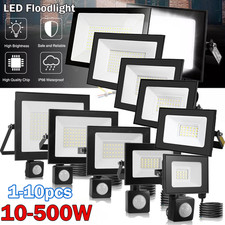 10-500W LED Floodlight Spot Light Watt Security Flood Light Outdoor Garden Lamps