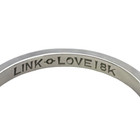 VINTAGE ESTATE SOLID 18K WHITE GOLD SKINNY WEDDING STACK BAND RING SIZE 6.5 8125 — photo 4