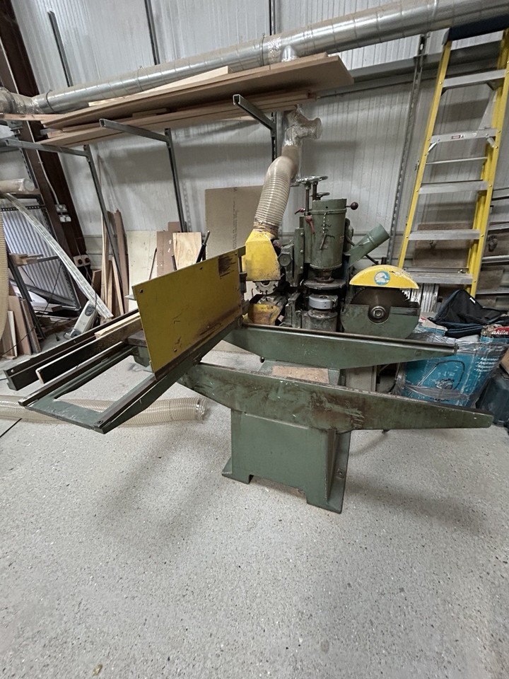 Dominion 5 Head Single End Tenoner | Chain Feed | 415V 3 Phase ...