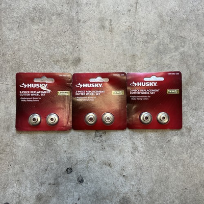 #ad #ad 3pk HUSKY Replacement Cutter Wheel Set for 1 1 8quot; Quick release Tube Cutters $14.99