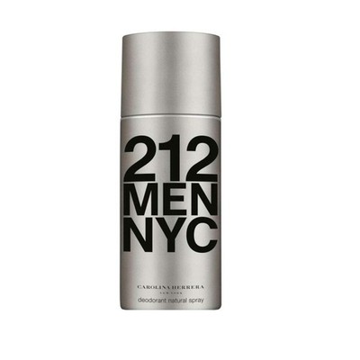 Carolina Herrera 212 for Men Deodorant Spray, 5.1 Ounce/150 ml
