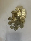 1950’s & 1960’s Roosevelt Dimes 90% SILVER 50 COINS Lot.