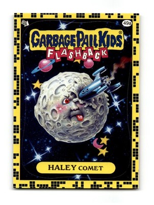 2011 Topps Garbage Pail Kids Flashback Series 2 #49a Haley Comet ~ 05036