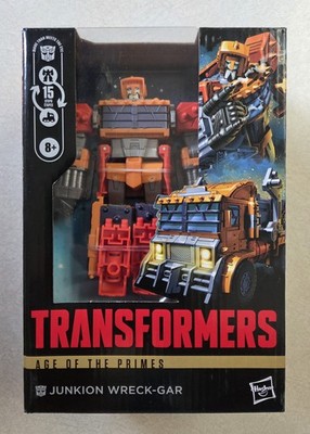 NEW 2026 Hasbro Takara Tomy Transformers Age Primes Junkion Wreck-Gar Figure