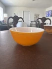 Vintage Orange Citrus Pyrex Nesting Mixing Bowl #403 - 2.5 QT - 8.5 Inch EUC